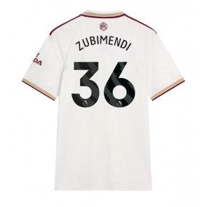 Arsenal Martin Zubimendi #36 Replika Tredjetrøje 2025-26 Kortærmet